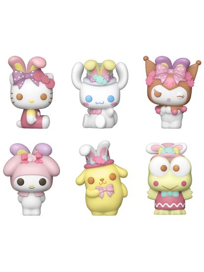 Фигурка Funko Bitty POP! Eggs Hello Kitty 1 штука (из 6) 89038 / Фигурка Фанко Битти ПОП! по мотивам франшизы "Хэллоу Китти", случайная