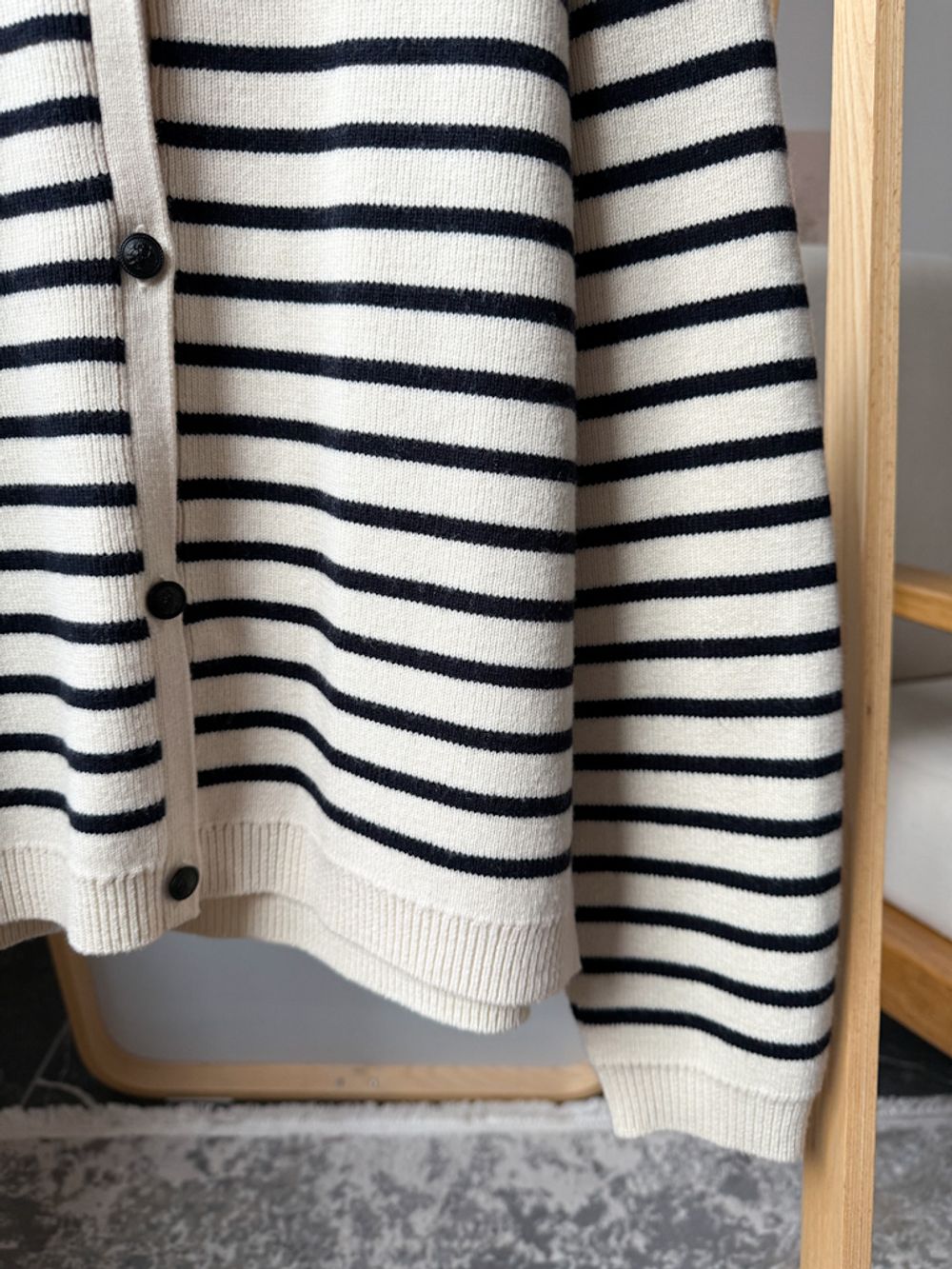 Кардиган из хлопка и шерсти Bonpoint, 152