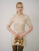 Regina gold dress