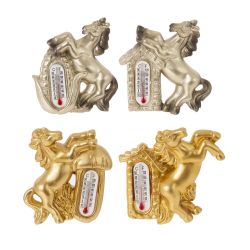 GAEM Магнит с термометром "Лошадка", L5 W1,5 H6 см, 4в.