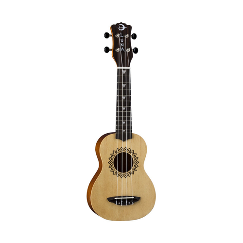 LUNA UKE VSS - укулеле, сопрано, цвет 'Старая ель'
