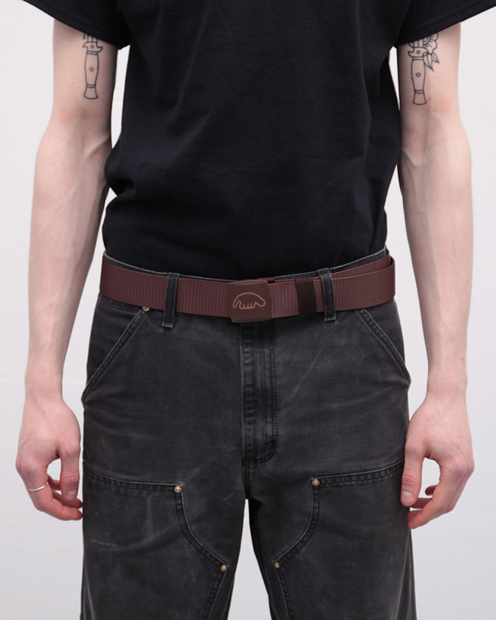 Ремень ANTEATER Belt_PLST-Brown