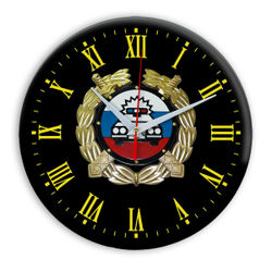 Настенные часы "Эмблема ГИБДД 37"