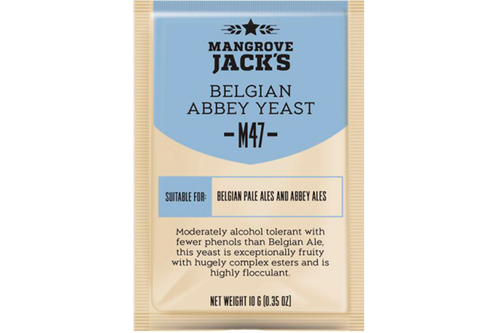 Дрожжи пивные Mangrove Jack Belgian Abbey M47, 10гр.