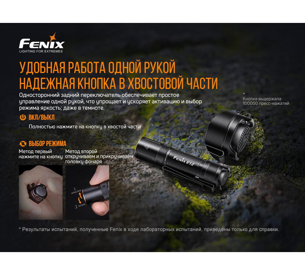 Фонарь Fenix E12V20