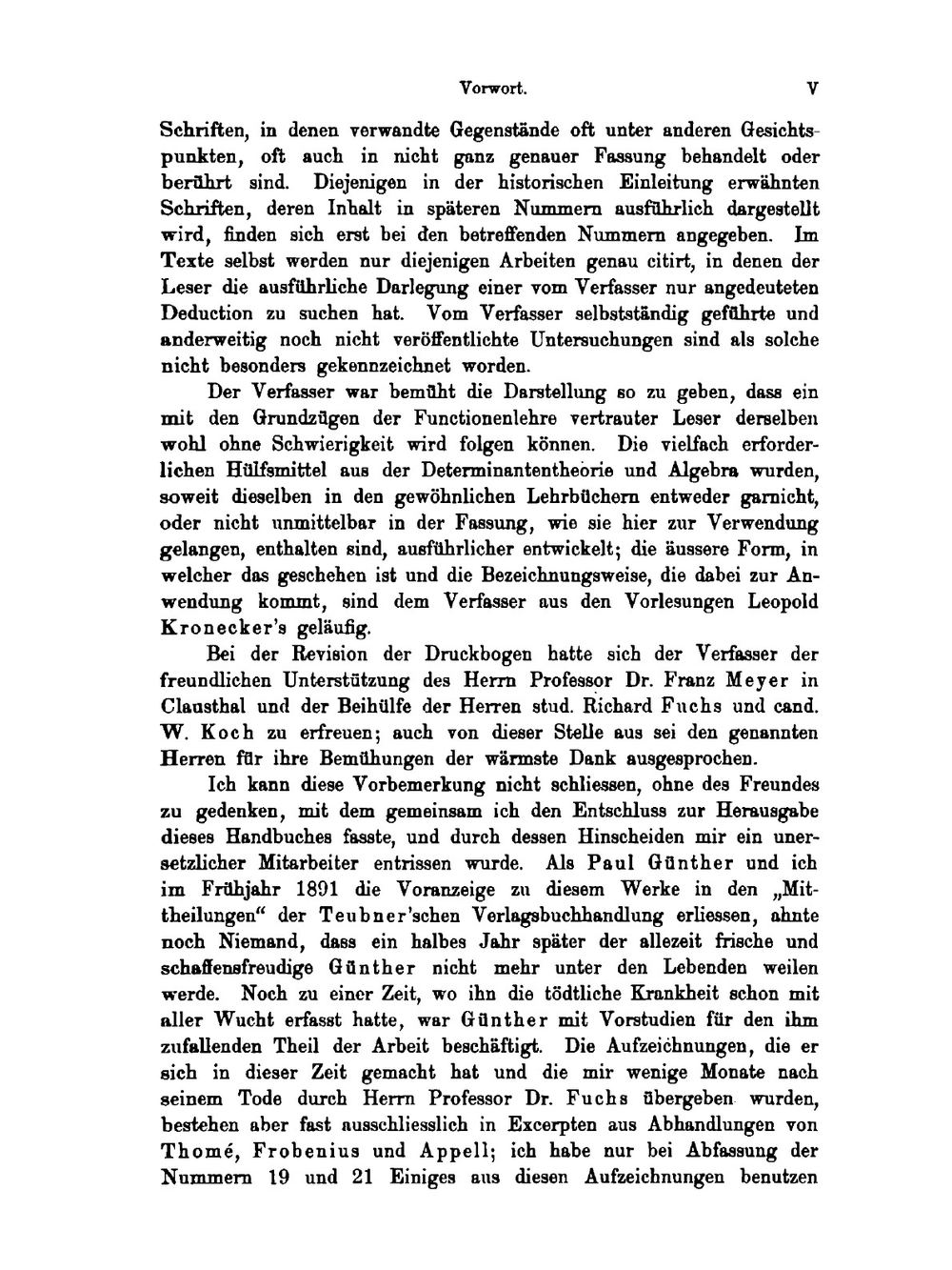 Handbuch der Theorie der Lineare Differentialgleichungen. Band 1 | Ludwig Schlesinger