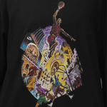 Баскетбольная женская футболка Jordan T-shirt Black