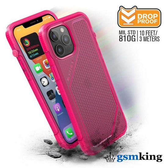 Catalyst Vibe Impact Case for iPhone 12 Pro Max Neon Pink (Розовый)