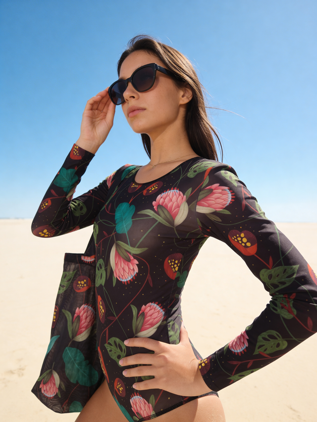 Сумка Шоппер из сетки Бали