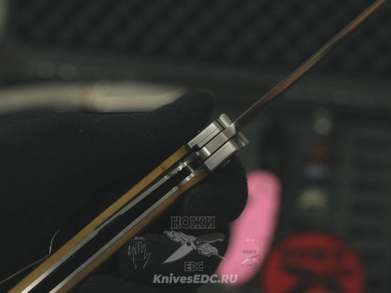 Складной нож якут Steelclaw Саха c клинком из стали D2, рукоять дерево