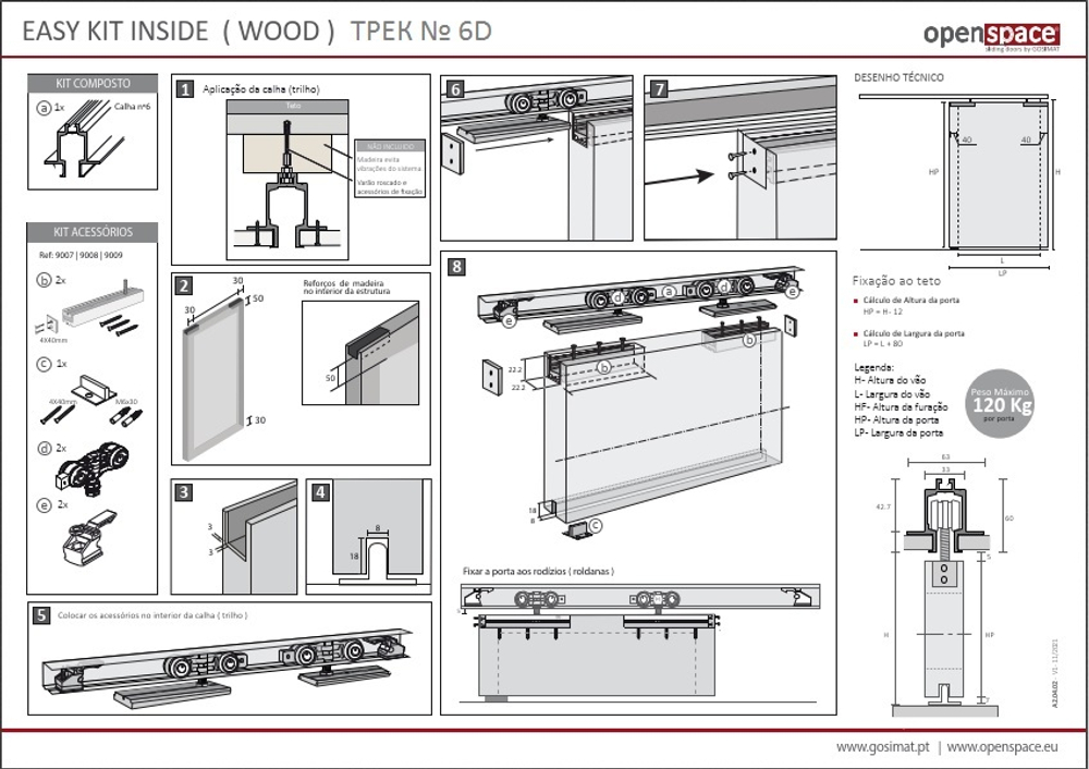 ИНСТРУКЦИЯ INSIDE WOOD ТРЕК № 6D