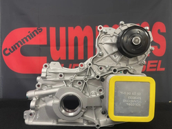 Крышка двигателя передняя (с отв.) (насос масляный в сборе) Cummins Е-4 ISF 2.8 (оригинал) (уп. Cummins)