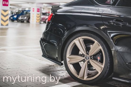 Сплиттеры бампера заднего боковые для AUDI RS5 B9 рестайлинг (19-...)