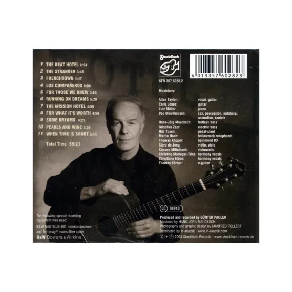 Allan Taylor – Hotels & Dreamers CD