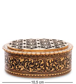 Народные промыслы BST-123 Шкатулка резная (береста)