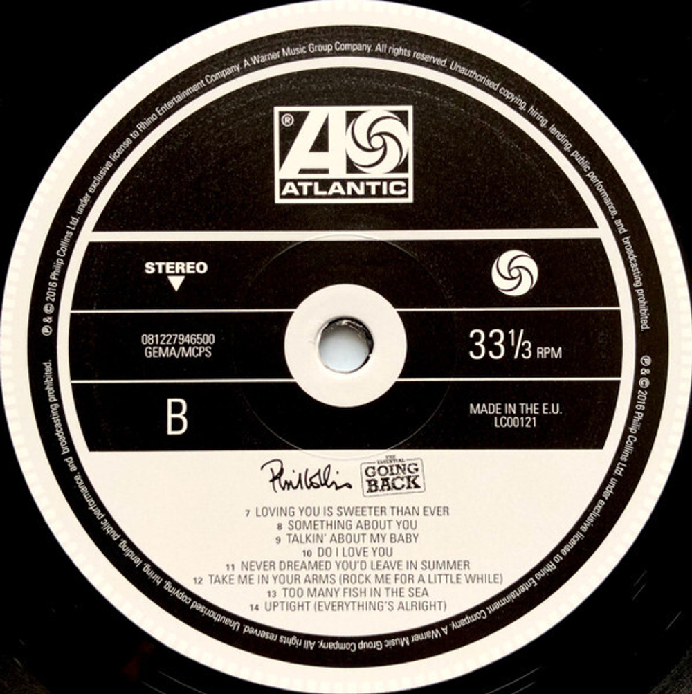 Phil Collins / The Essential Going Back (LP)