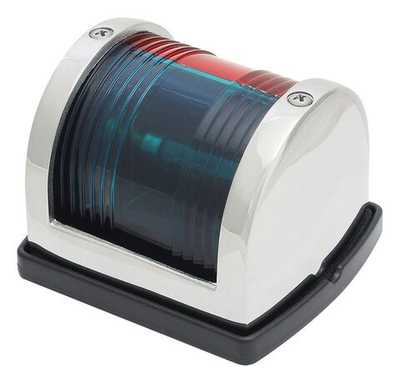 Совмещенные бортовые огни "Utility 77", нерж. сталь. (10014591)