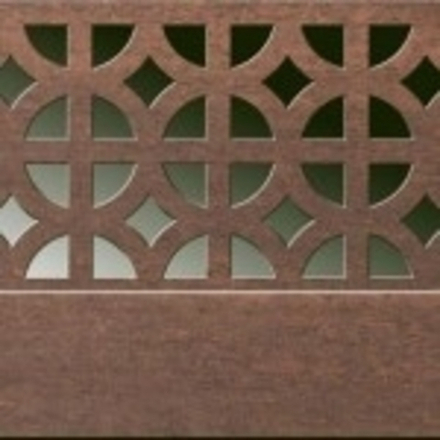 Альберта Орех ЭД-36-98x68/1,2 декоративный экран