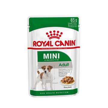 Royal Canin Mini Adult влажный корм для взрослых собак мини пород (в соусе) 85 гр