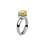 Кольцо Qudo Firenze Powder Yellow 16 мм 611890 BR/S