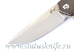 Нож CKF/TUFFKNIVES Switch (M390, титан+карбон+подшипники)фотография - 3