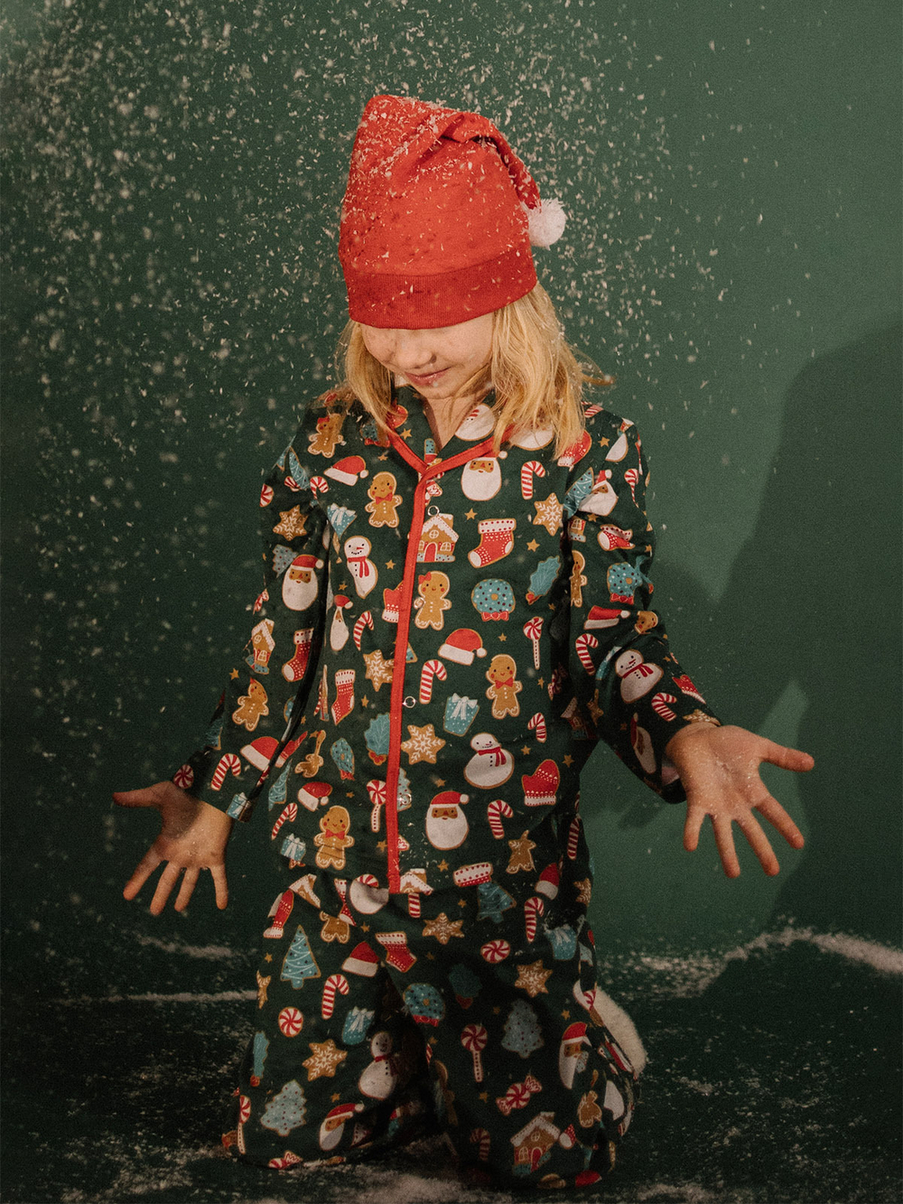 Пижама с воротником Mjölk Имбирный пряник, уценка