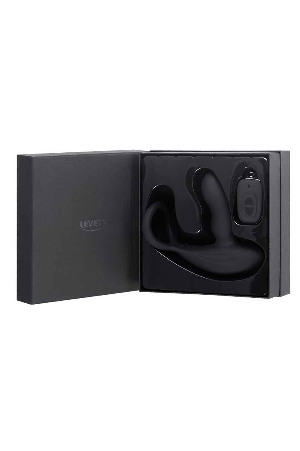 Черный стимулятор простаты Maud с вибрацией (Цвет: черный)