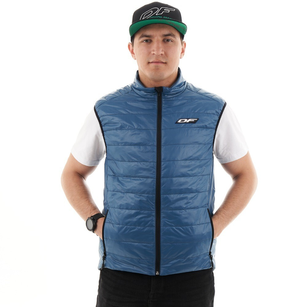 ЖИЛЕТ УТЕПЛЕННЫЙ DRAGONFLY VEST 100 BLACK 2023