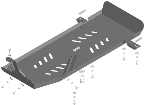 Защита стальная бензобака для Oting Paladin; V=2,0; с 2023 г Motodor.18601