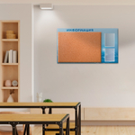 Стенд Информация с карманами А4 и пробковой доской 150000583