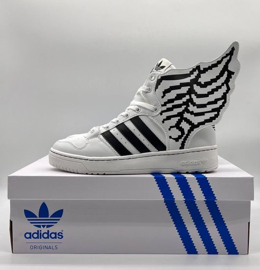 Кроссовки Adidas JS Wings 2.0 "White/Black"