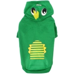 Кофта - толстовка с капюшоном для собак мелких пород «МОДНЫЙ БРО», динозаврик, размер 2XL (62*45*26см) Ultramarine