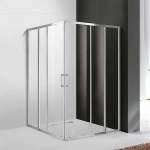Душевой уголок Cezares Molveno 130x130 MOLVENO-A-22-100+30-C-Cr-IV стекло прозрачное/профиль хром