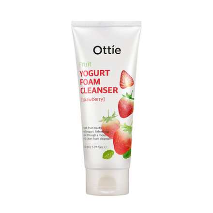 Очищающая пенка Fruits Yogurt Foam Cleanser [Клубника]