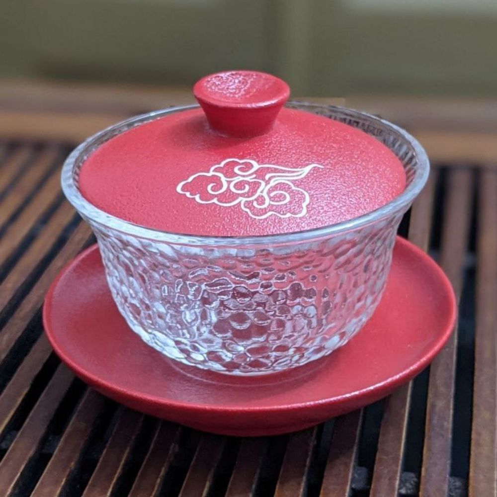 Гайвань "Тибетское облако", красная