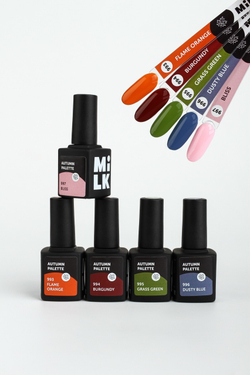 Гель-лак Milk Autumn Palette 993 Flame Orange, 9мл