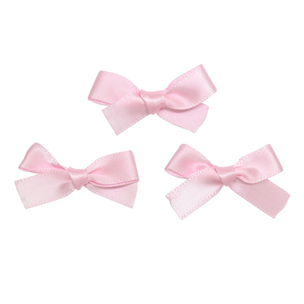 AS19-01, Бантик пришивной 1,4см, цв.розовый