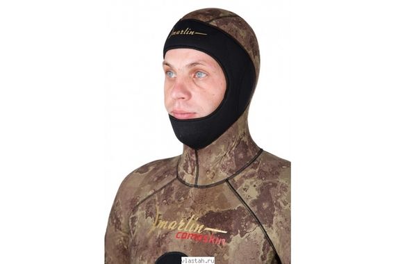 Гидрокостюм Marlin Camoskin Oliva 9 мм куртка