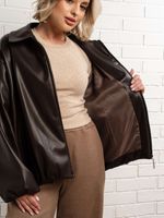 Куртка Поверь в мечту (коричневая) Б15155-7М LT Collection