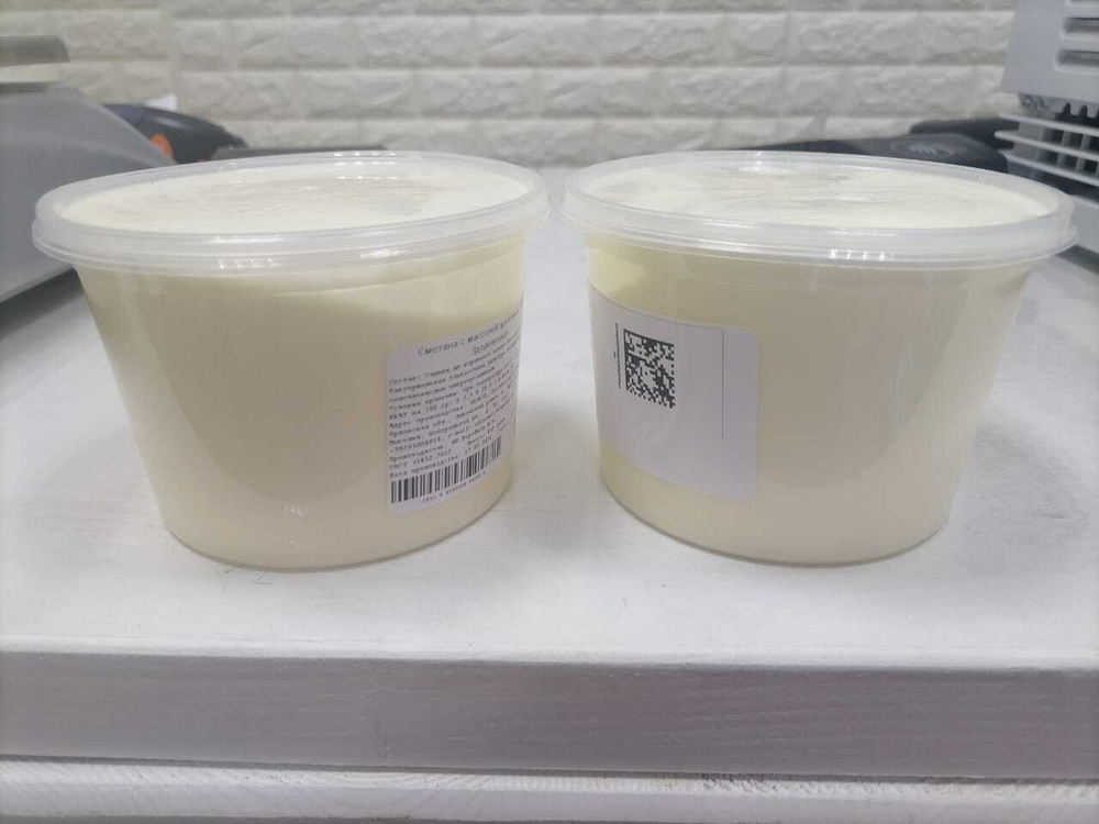 Сметана 20% 350 г, баночка