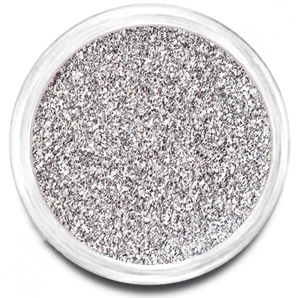 Глиттер АФН "Aluminum" Silver в банке  BO01