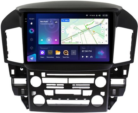 Магнитола для Lexus RX300 U10, Toyota Harrier 1 1997-2003 (взамен монохрома) - Teyes CC3-2K QLed Android 10, ТОП процессор, SIM-слот, CarPlay
