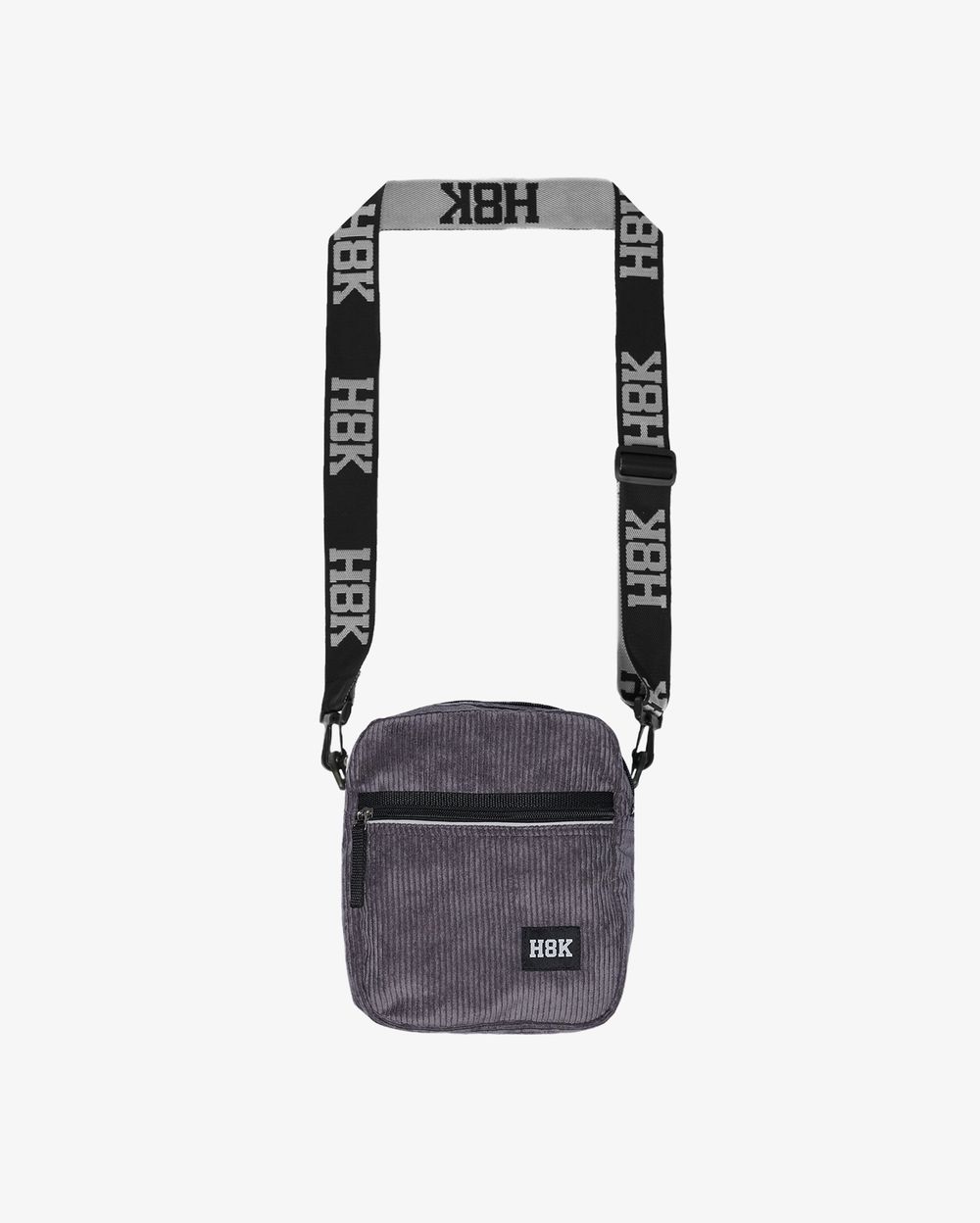 Сумка Hook Мессенджер Анкл Вельвет серая