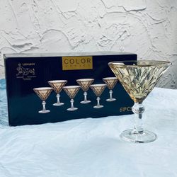 Lenardi 589-100 Набор из 6 креманок 200мл в под.уп.(х8) Стекло