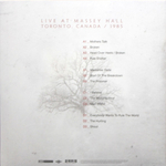 Tears For Fears / Live At Massey Hall (Limited Edition)(2LP)