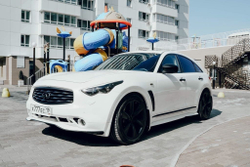 Сплиттер #v1 для Infiniti QX70 FX37 FX50