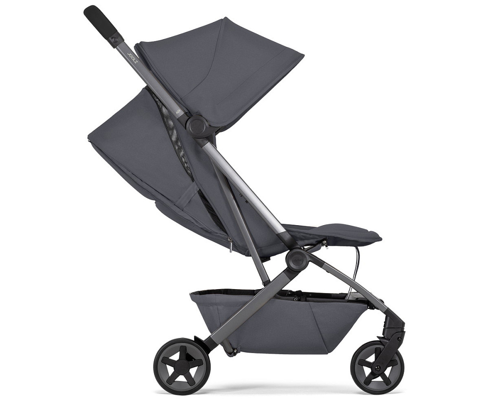 Коляска 2 в 1 Joolz Aer 2 с бампером Stone Grey/Black Carbon