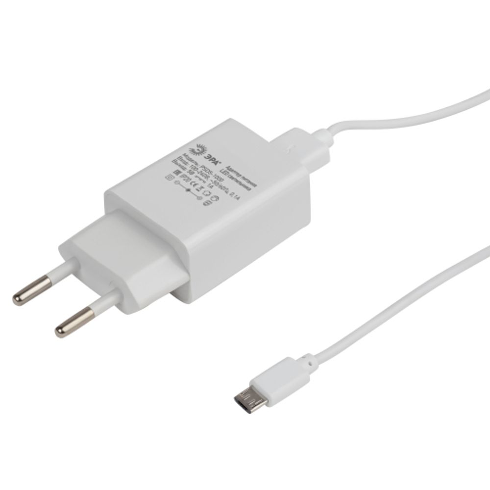 Настольный светильник ЭРА NLED-482-10W-W светодиодный с ночником белый