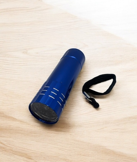 LED/UV 9 светодиодный фонарик для сушки, т-синий T&H