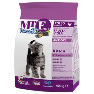 Уценка! Срок до 05.2024/ Forza  10 Сухой корм для котят беременных и кормящих кошек  Mr. Fruit Kitten с курицей